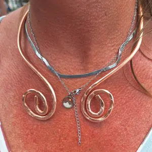 Toroide de Cobre Collar - Copper Toroid Necklace