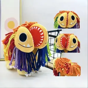 25cm Nightmare Critters Plush Yarnaby Colorful Lion Doll Smile Critter Toy Decora Pillow nime Animal for Kids Birthday Gifts