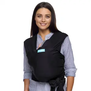 Moby Evolution Wrap Baby Carrier - Black