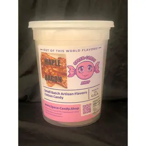 Maple Bacon Classic Cotton Candy 32 oz. Tub