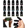 Gaming Finger Sleeves - Ultra-Thin, Breathable, Anti-Sweat Gaming Accessories for Smartphone, Console, Touchscreen, Game Controller - High-Sensitivity Superconducting Nanofiber for PUBG Mobile, Free Fire - Performance Boosting, Finger-Friendly Finger Slee