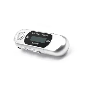 MP3 Mini Player Support 32G TF Card Flash Drive Lightweight LCD Music Player 3.5mm Audio Jack One Finger Control with Card Slot mp3 player case