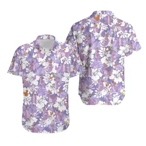 Figment dragon Hawaiian shirt, Purple dragon theme park outfit, Imagination festival shirt