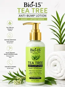 BIO-15 Tea Tree Anti-Bump Lotion – Shave & After Shave Treatment