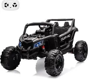 24v 200w Battery Powered Electric Ride-on UTV Car for Kids Boys and Girls 3-8, Remote Control, Spring Suspension, Music, LED Lights, Low Battery Indicator-05