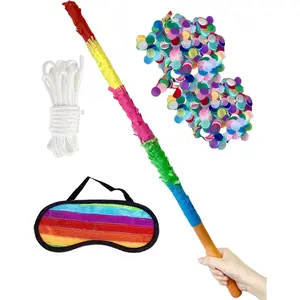 32-inch pinata sticks,pinata sticks that won't break,the quality is veryvery hard.kids can enjoy playing at the pinata party without worrying about it getting damaged.Pinata sticks kids love