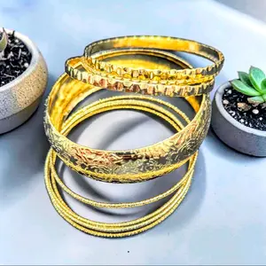 Plus Size Set of Bangle Bracelets No RETURNS