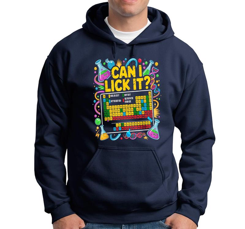 Can I Lick It Periodic Table Kids Science Gifts Teacher Shirt, Merch, Gear & Apparel