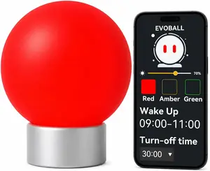 670nm Red Light Eye-Comfort Desk Lamp — Supports Visual Relaxation After Screen Time — with Amber and Green Night Modes, 40Hz Rhythmic Feature