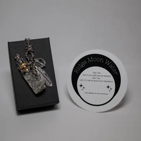 2.0 Quartz Moon Water Necklace