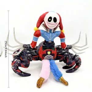 New Horror Game Plush Toy 25CM Poppy Cute Long Hair Girl Doll Soft Stuffed Animal Huggable Decompression Toy Stress Relief Sensory Toy Blank Weird Plush Halloween Gift Birthday Gift Desk Decor For Kids And Adults Perfect For Poppy Playtime