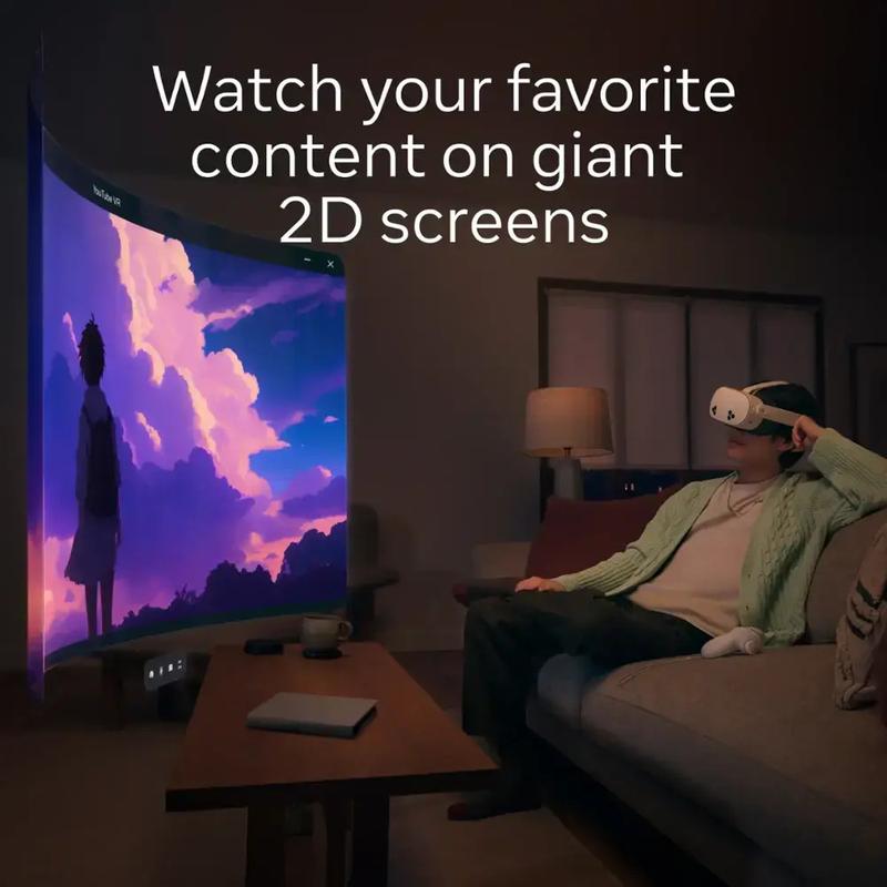 Meta Quest 3S 128GB — Dive into Mixed Reality — Unreal Experiences — All-In-One Headset - White