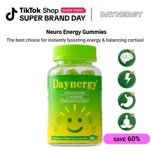 Energy, Nerve Health & Vitality Magnesium Complex Supplement – Stress Relief, Mental Relaxation and Cortisol Balance Support with Ashwagandha, Vitamin B, Magnesium & L-Theanine Men’s & Feminine Probiotic Gummies – Daily Health Supplement