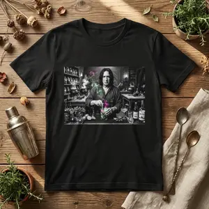 Snape Bartender Shirt, Wizard Graphic Tee, Funny Potions Class Parody