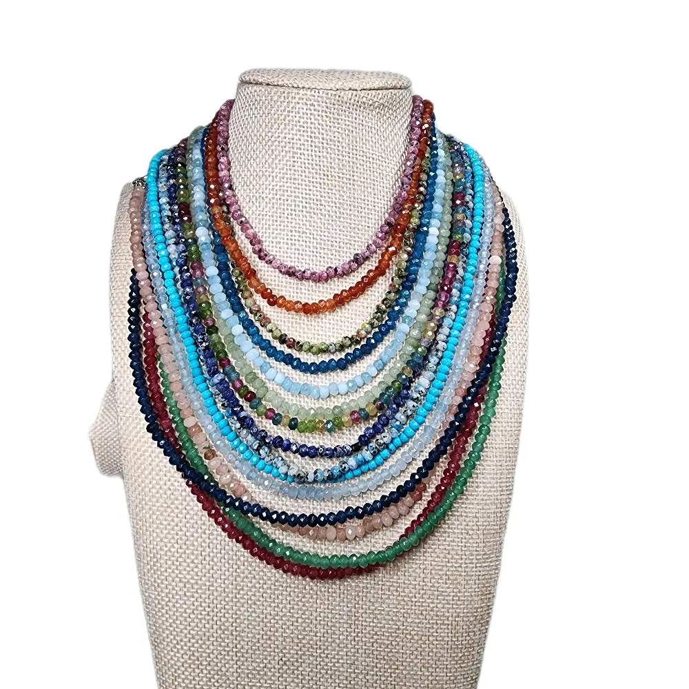 Single strand Semi-Precious Gemstones