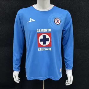 2024 2025 Cruz Azul Home Long Soccer Jerseys