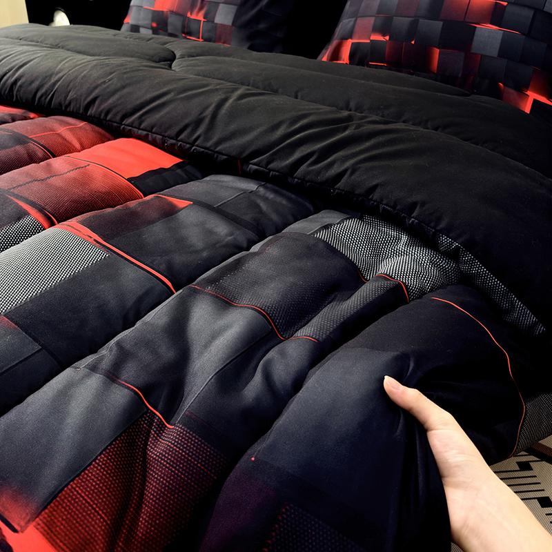 Four Seasons Technology Bedding Set 3 /7 piece quilt set, digital printing, available all year round, a must for avant-garde bedrooms, instantly adding a cyber atmosphere, a modern room quickly refreshed, technology-themed bedding, bedroom decoration, Four Seasons Technology Bedding Set 3 /7 piece quilt set, digital printing, available all year round, a must for avant-garde bedrooms, instantly adding a cyber atmosphere, a modern room quickly refreshed, technology-themed bedding, bedroom decoration,