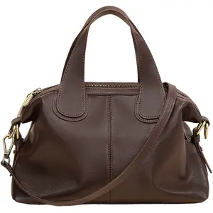 2026 New Women's Bag Autumn/Winter Fashion Single Shoulder Handbag Crossbody Bag Large Capacity Boston Bag