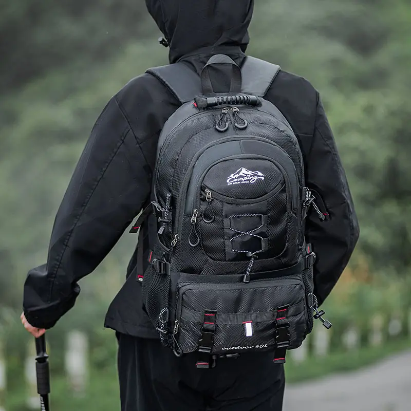 Large Capacity Backpack for Men and Students Durable Casual Daypack with Laptop Compartment Perfect for School Hiking Travel and Business Trips The Ultimate All-in-One Bag for Daily Adventures