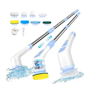 Cordless Power Scrubber with 8 Brush Heads