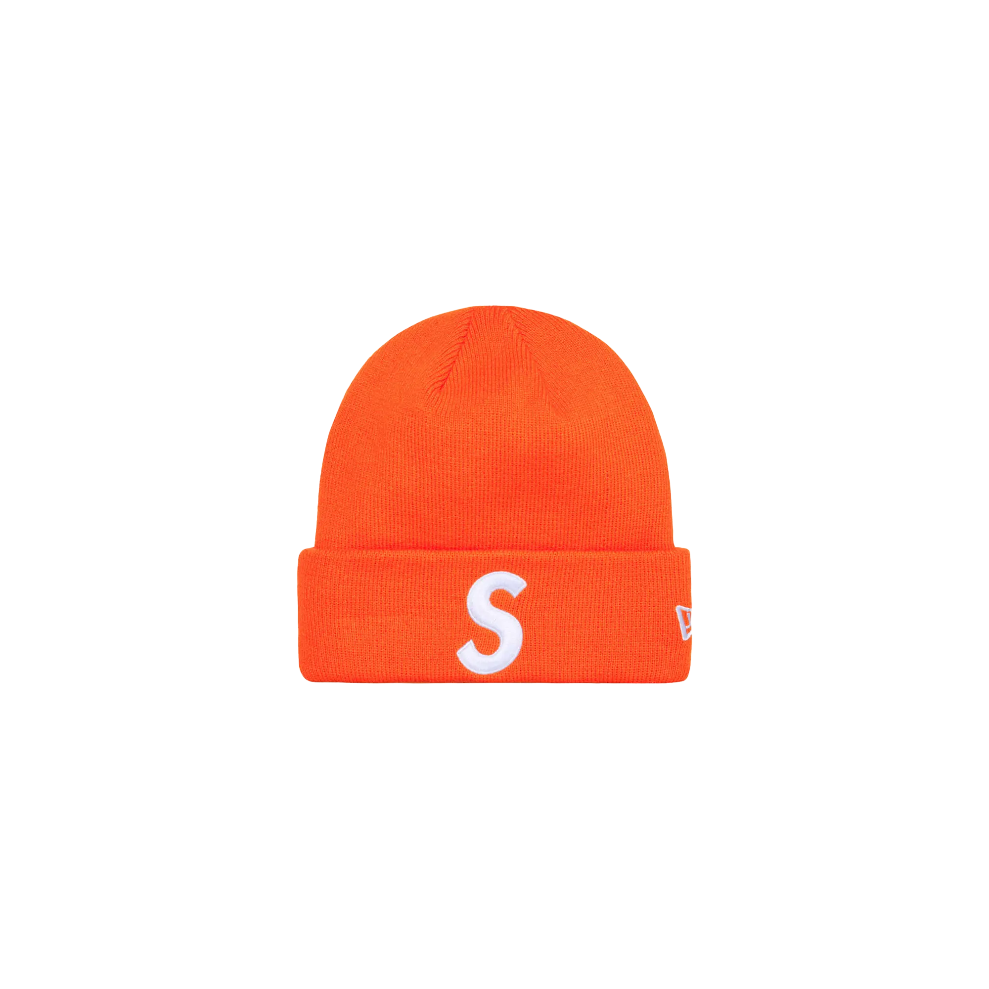 New Era® S Logo Beanie "FW24 orange" SU985
