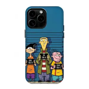 Ed, Edd ,n Eddy 90s Retro Cartoon Phone Case Compatible for iPhone 17 16 15 14 13 12 11 Pro Max Plus