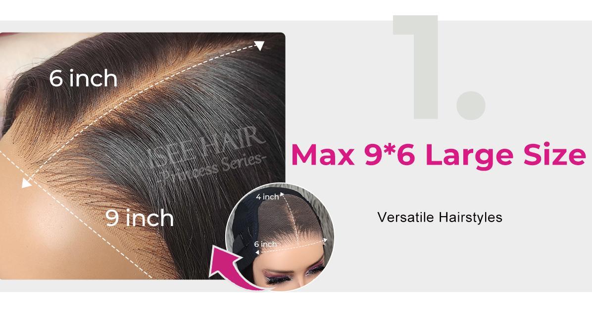 ISEE HAIR Wear Go 9x6 T-Part Layered Cut Bob Yaki Straight Wig Glueless Human Hair–Drawstring Lace Frontal Wig Pre-Cut & Pre-Bleached & Pre-Plucked Hairline & Deep Part Beginner Friendly Summer Hairstyles#SoHoChic#TikTokShopBackToSchool