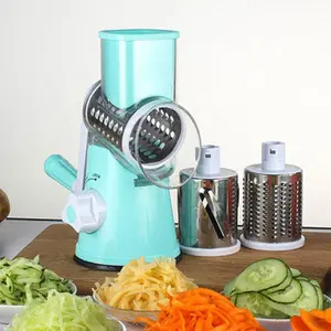 Multifunctional Round Mandoline Vegetable & Cheese Slicer