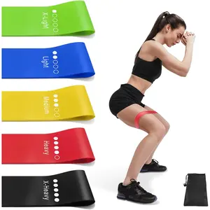 Fitness Resistance Bands, Level 5 Resistance Training Band Set, Multi-Color Fitness Bands, Suitable for Indoor and Outdoor Fitness, Leg Strength Training, Yoga (Multi-Color): Outdoor Sports