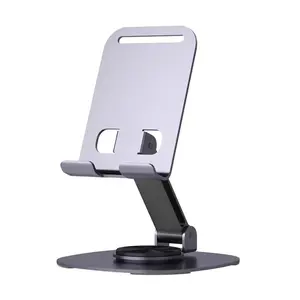 Universal Phone & Tablet Stand for Desk Office, 360 °   Rotatable & Adjustable Holder, Compatible with iPad Pro/Air/Mini, iPhone, Samsung, Kindle, E-Readers and All Devices