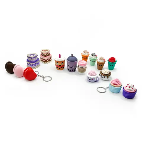 Food & Drink Fidget Clickers – 3D Printed ASMR Clicker Toys | Cute Foodie Sensory Fidgets