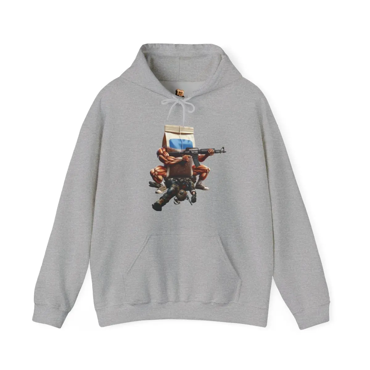 Aggressive Tea Bag Gamer Hoodie, Unisex Hooded Sweatshirt, Gaming Hoodie, Funny Video Game Sweatshirt, Hoodie for Gamers Men's Graphic