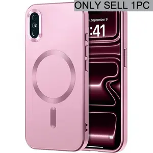 Luxury magnetic matte anti drop TPU phone case for iPhoneX XS XR XS Max