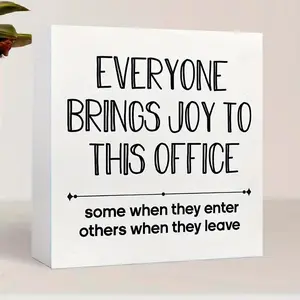 Letter Pattern Desktop Ornament, 1 Count Modern Simple Desktop Decoration, Home Decor Supplies for Living Room Bedroom Office, Signs