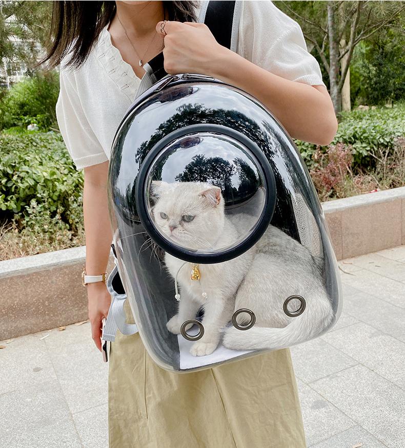 Pet Cat Carrying Bag Space Pet Backpacks Breathable Portable Transparent Backpack Puppy Dog Transport Carrier Space Capsule Bags Pet Cat Carrying Bag Space Pet Backpacks Breathable Portable Transparent Backpack Puppy Dog Transport Carrier Space Capsule Bags