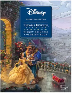 Disney Dreams Collection Thomas Kinkade Studios Disney Princess Coloring Book Paperback – Coloring Book, December 15, 2020