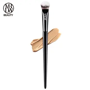 Pro concealer paw brush, Oval makeup brushes, angled for seamless application, beauty tool for foundation & eyeshadow