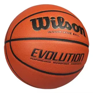 William Genuine Series Outdoor Basketball, Durable High-Performance Ball, Ideal for Training and Games, Includes Net Pouch and Pump Bag