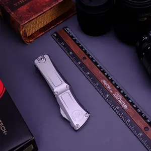 Outdoor Folding Knife, Pure Aluminum Handle, High Hardness Steel, Outdoor Camping, Driving Fishing EDC Tool, Best Gift