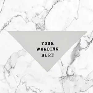 Your Personalized Custom Wording Letterboard Style Bandana