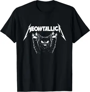Meowtallica - Cat Lover Kitten Kitty Veterinarian T-Shirt