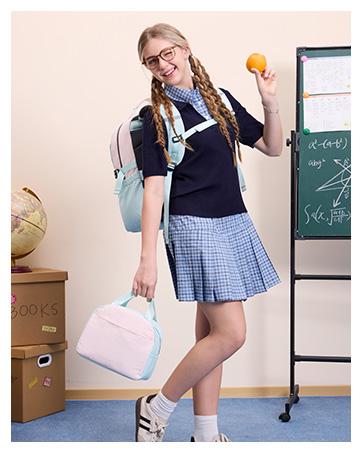 LOVEVOOK School Backpack for Teen Girls, Unique Style College Student Backpacks with Large Cup Holder, Cute Kid Bookbag with Pens Compartment, Large Capacity Back to School Backpack Fit 15.6'' Laptop