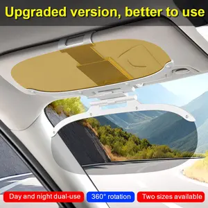 Tired of Blinding Headlights? This Is Your Ultimate Fix! Drive Safer, See Clearer: The Day & Night Anti-Glare Visor