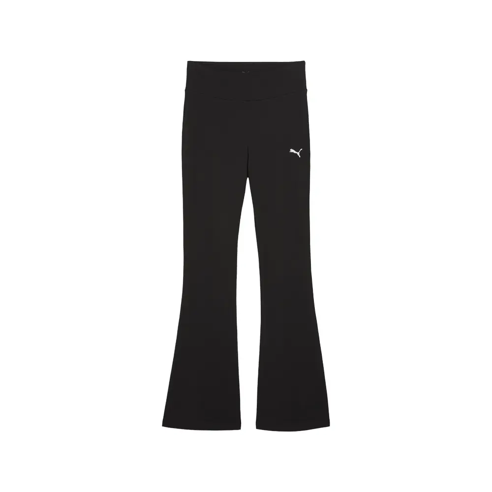 PUMA Womens Essentials High Waist Flared Leggings Casual - Black