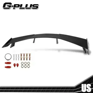 Carbon Look Rear Trunk Lid High Wing Spoiler Kit Fit For 20-24 Chevy Corvette C8