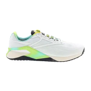 Reebok Nano X2 Smiley Mens Gray Canvas Lace Up Athletic Cross Training Shoes