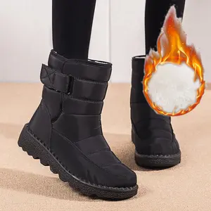 Women's Snow Boots Winter: Waterproof  Anti-Slip Ankle Booties Outdoor Comfortable Warm Women Snow Boot