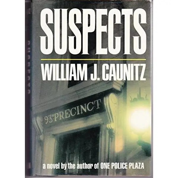 Used Literature Book - Suspects by William Caunitz (Hardcover English) - Very Good Reading Materials for Book Lovers, Books