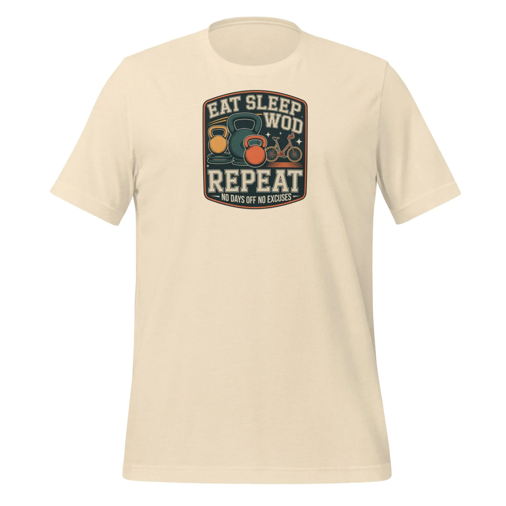 Eat Sleep WOD Repeat Tee — Crossfit Gym Shirt