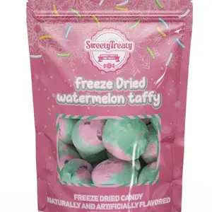 Freeze dried watermelon taffy Snack Natural candy freeze dried candy